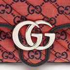 Gucci GG Canvas GG Marmont Mini Top Handle (SHF-RO5Dgn)