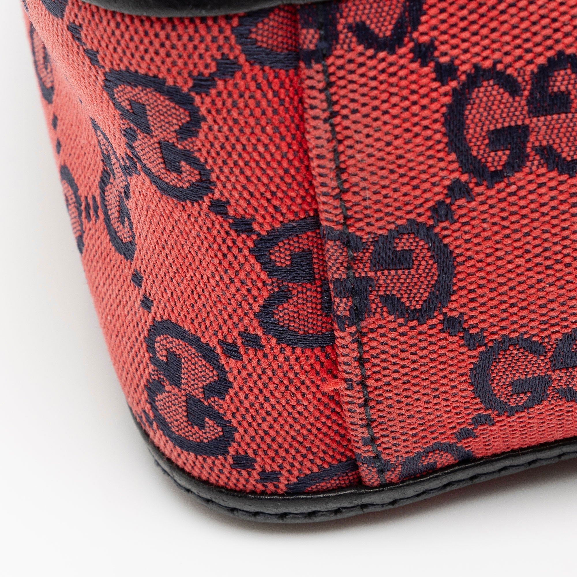 Gucci GG Canvas GG Marmont Mini Top Handle (SHF-RO5Dgn)