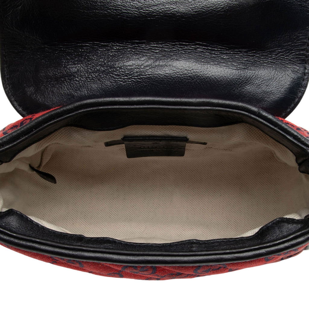 Gucci GG Canvas GG Marmont Mini Top Handle (SHF-RO5Dgn)