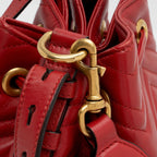 Gucci Matelasse Leather GG Marmont Bucket Bag (SHF-aEqM68)
