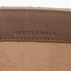 Gucci Matelasse Leather GG Marmont Flap Mini Wallet Bag (SHF-L9tXYx)