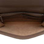 Gucci Matelasse Leather GG Marmont Flap Mini Wallet Bag (SHF-L9tXYx)