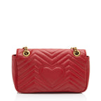 Gucci Matelasse Leather GG Marmont Small Flap Bag (SHF-bWHrUc)