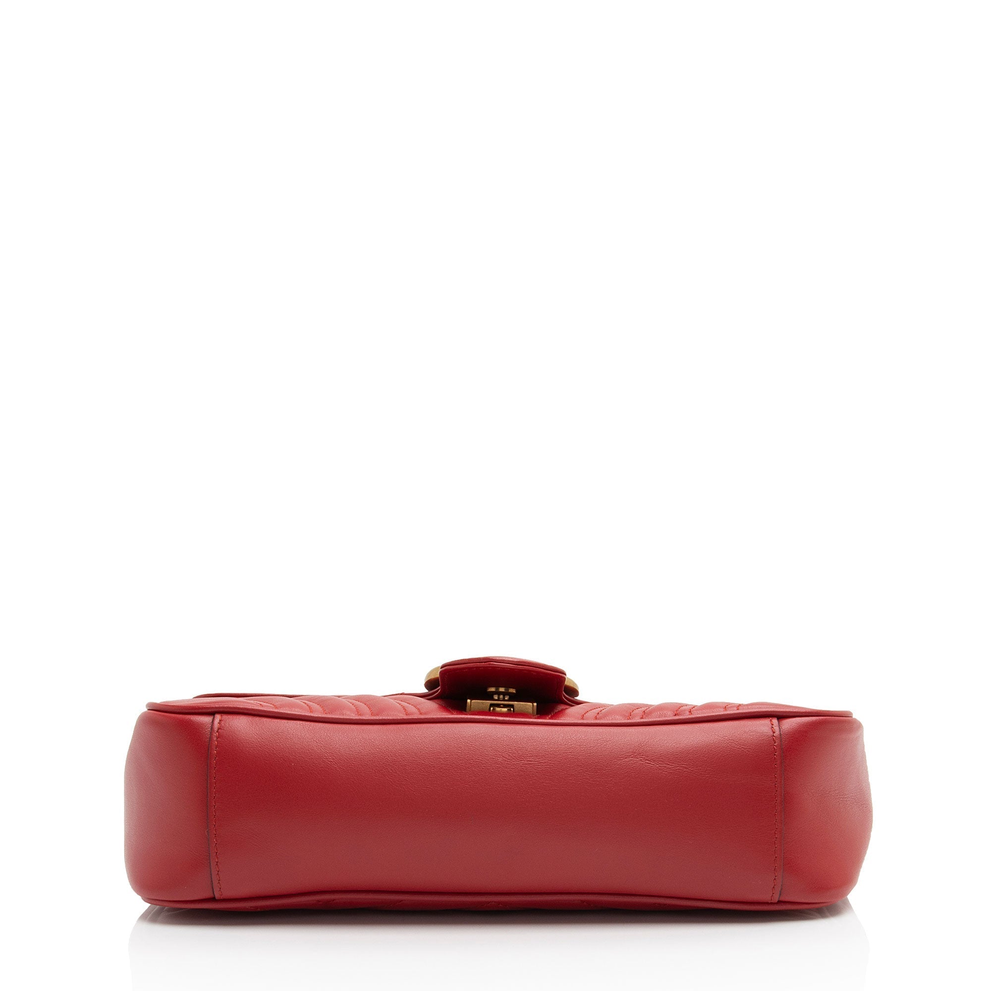 Gucci Matelasse Leather GG Marmont Small Flap Bag (SHF-bWHrUc)