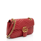 Gucci Matelasse Leather GG Marmont Small Flap Bag (SHF-bWHrUc)