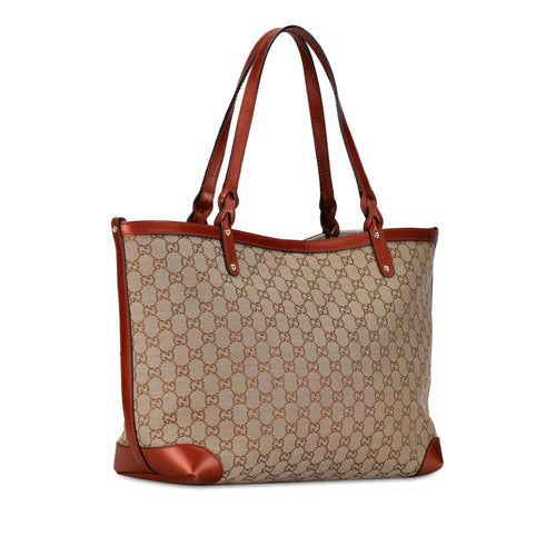 Gucci Medium GG Canvas Craft Tote Bag (SHG-VupmrD)