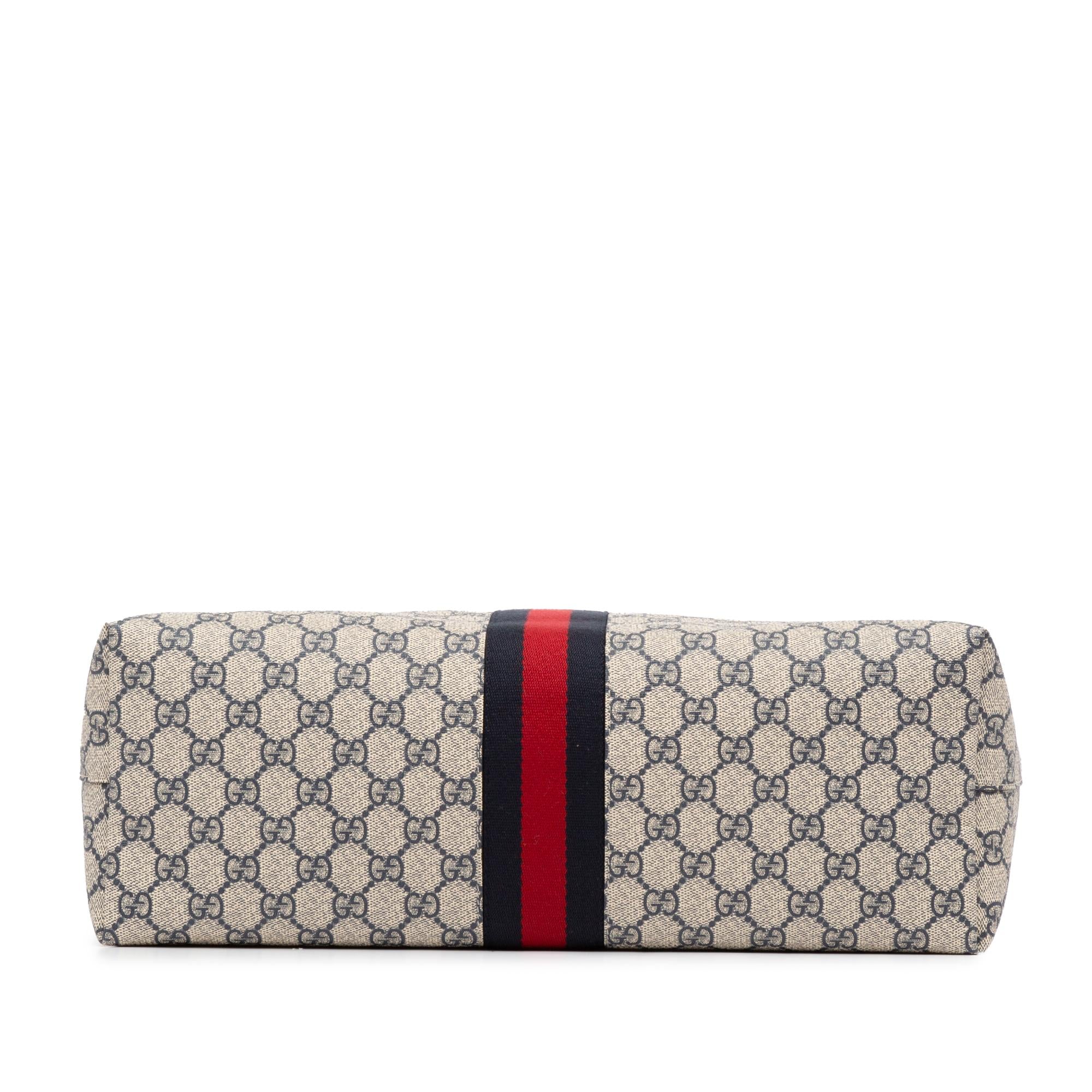Gucci Medium GG Supreme Ophidia Tote (SHG-j9t1ZS)