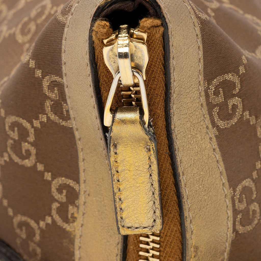 Gucci Metallic GG Canvas Abbey Medium Tote (SHF-fEFerC)
