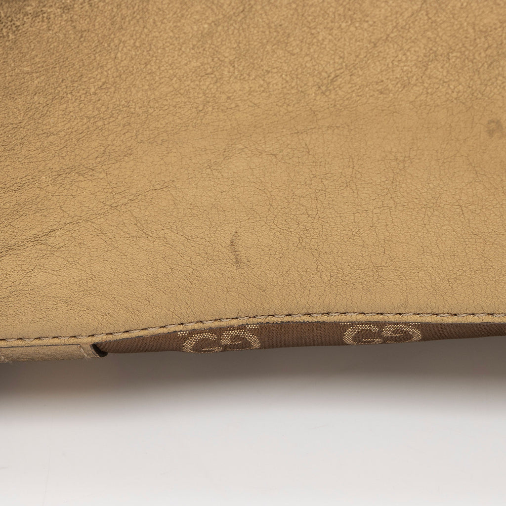Gucci Metallic GG Canvas Abbey Medium Tote (SHF-fEFerC)