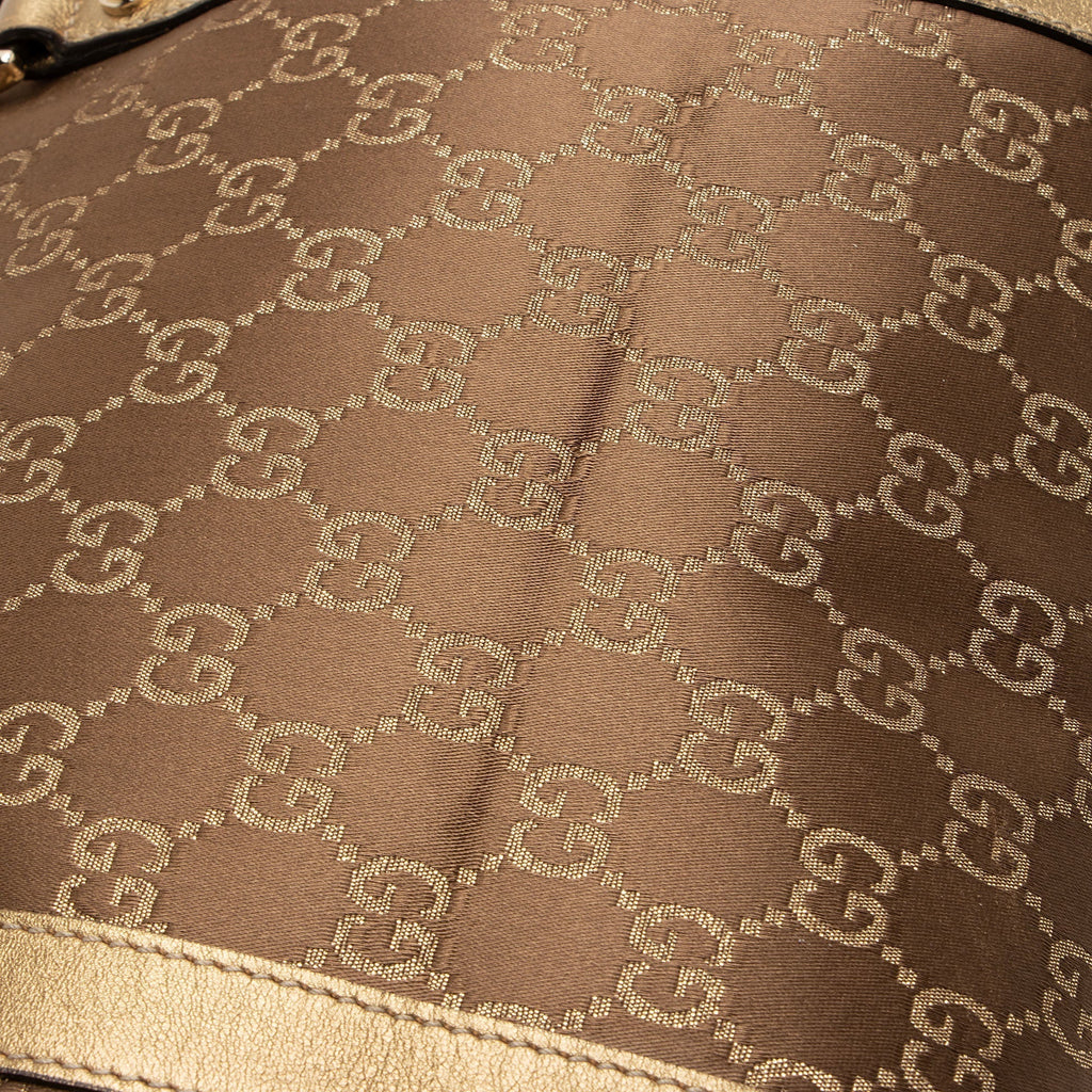 Gucci Metallic GG Canvas Abbey Medium Tote (SHF-fEFerC)