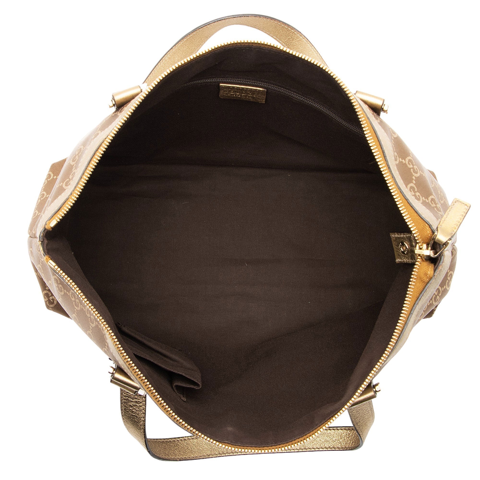 Gucci Metallic GG Canvas Abbey Medium Tote (SHF-fEFerC)