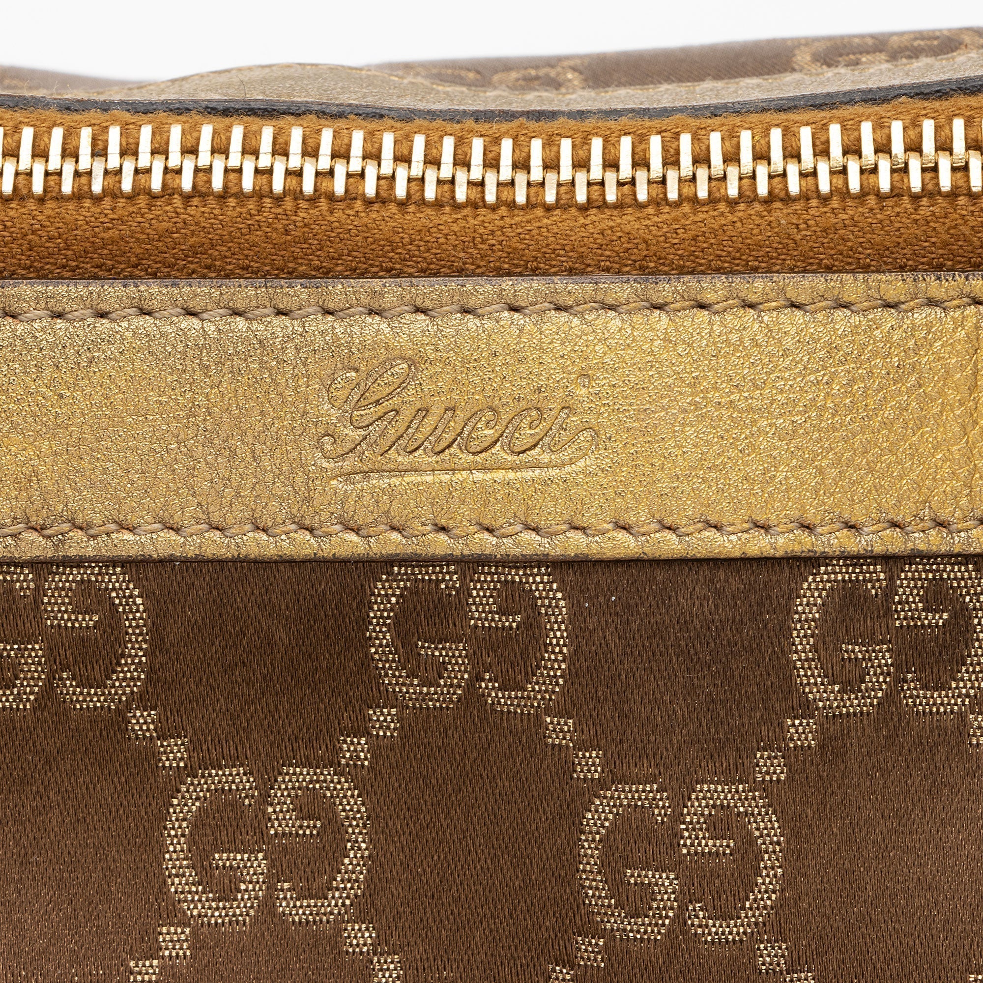 Gucci Metallic GG Canvas Abbey Medium Tote (SHF-fEFerC)