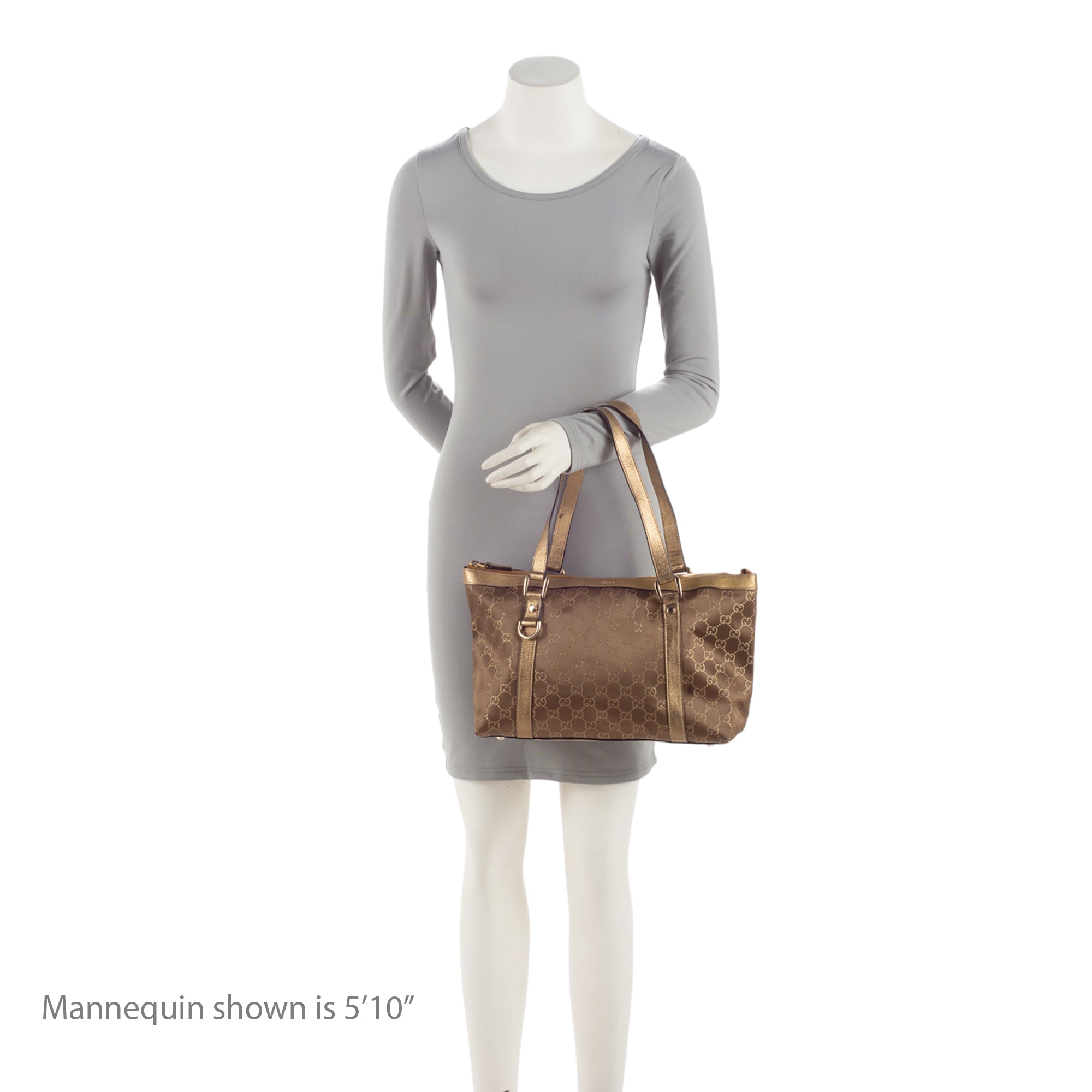 Gucci Metallic GG Canvas Abbey Medium Tote (SHF-fEFerC)