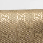 Gucci Metallic GG Imprime Zip Around Wallet (SHF-Q4BvCG)
