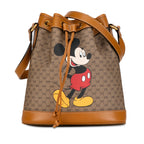 Gucci Micro GG Supreme Mickey Mouse Bucket Bag (SHG-YwzTHp)