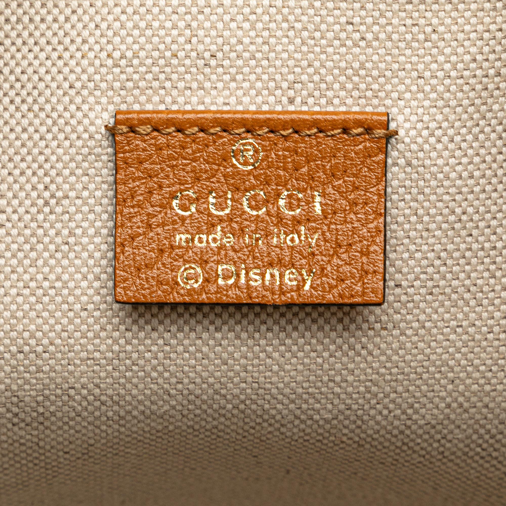 Gucci Micro GG Supreme Mickey Mouse Bucket Bag (SHG-YwzTHp)