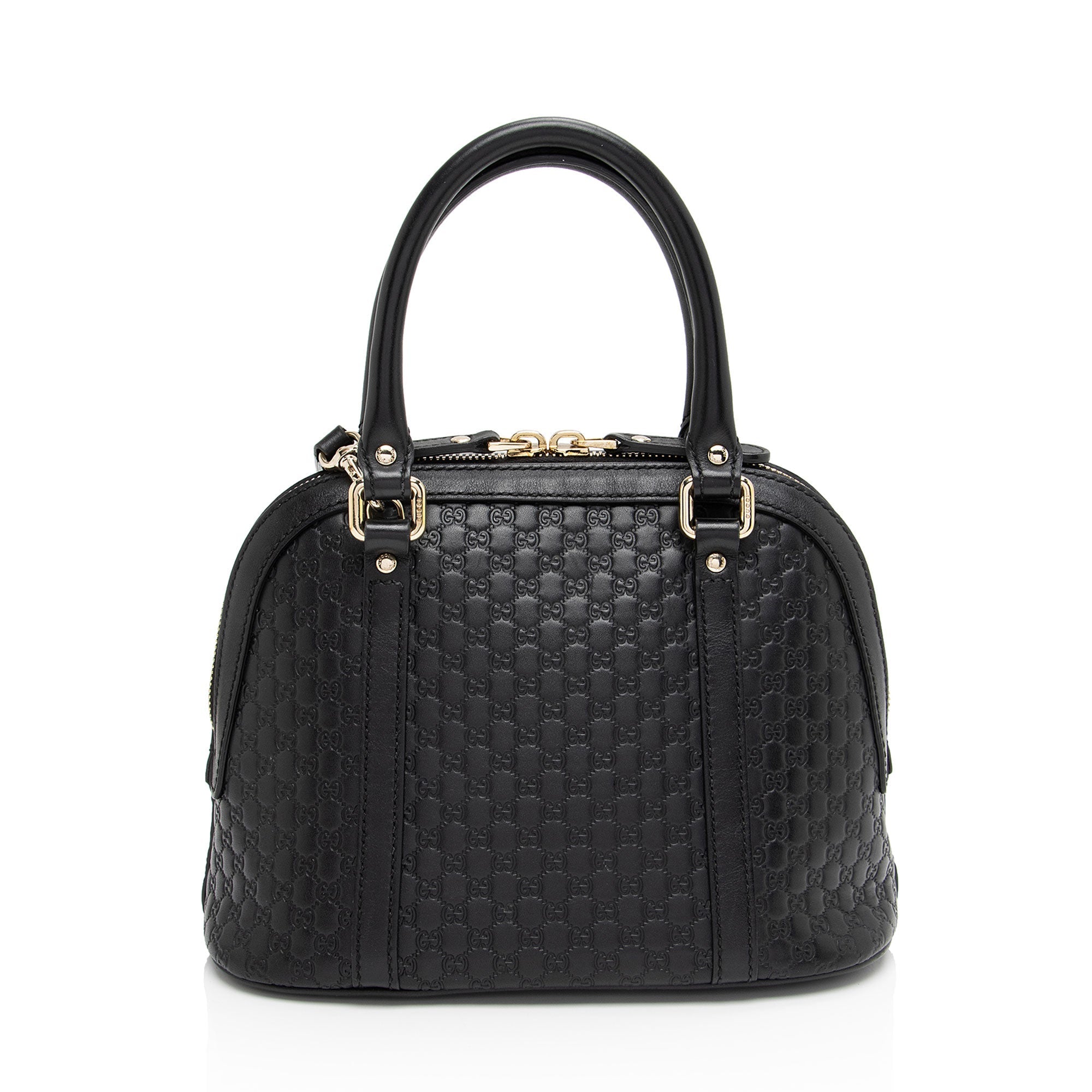 Gucci Microguccissima Leather Dome Small Satchel (SHF-54T71U)