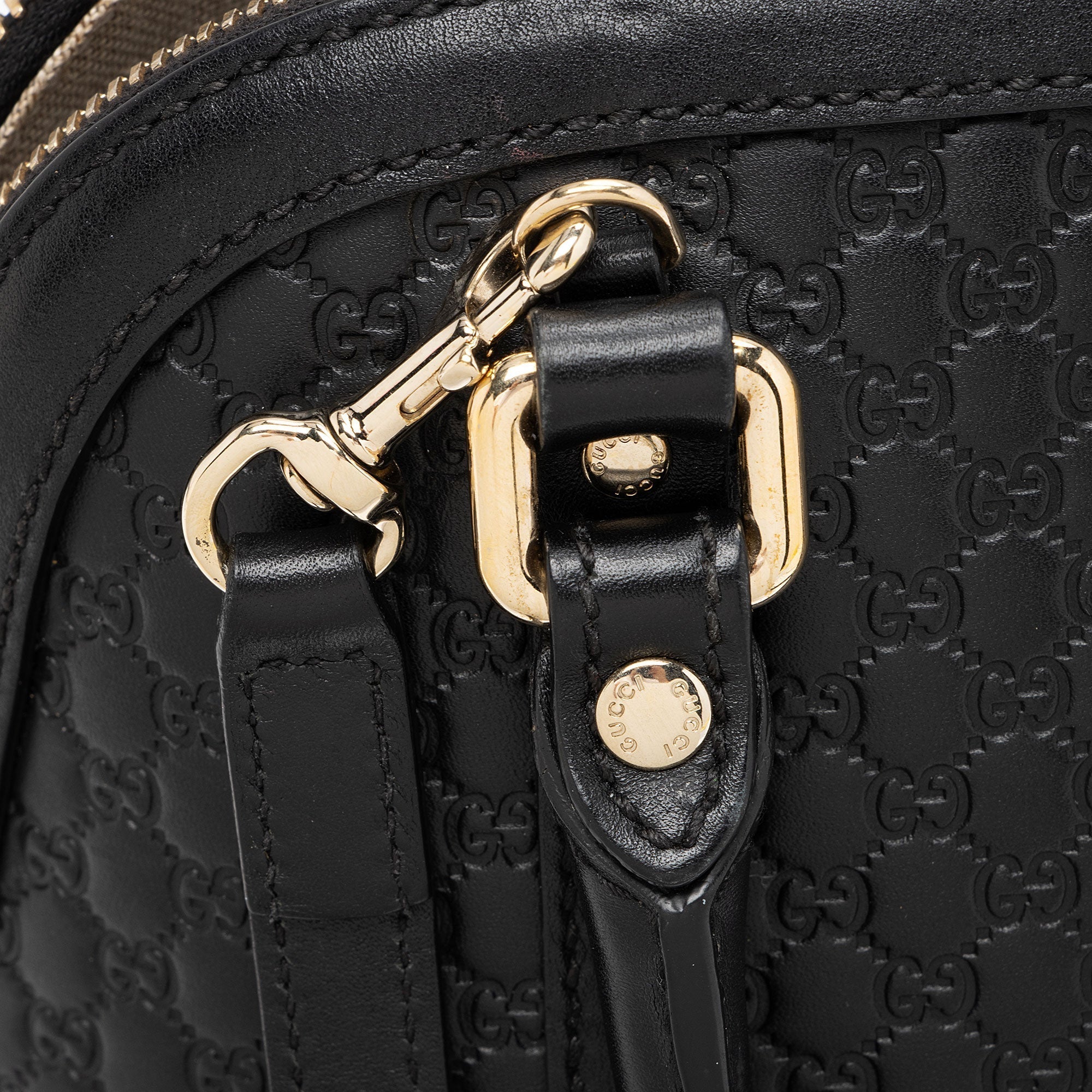 Gucci Microguccissima Leather Dome Small Satchel (SHF-54T71U)