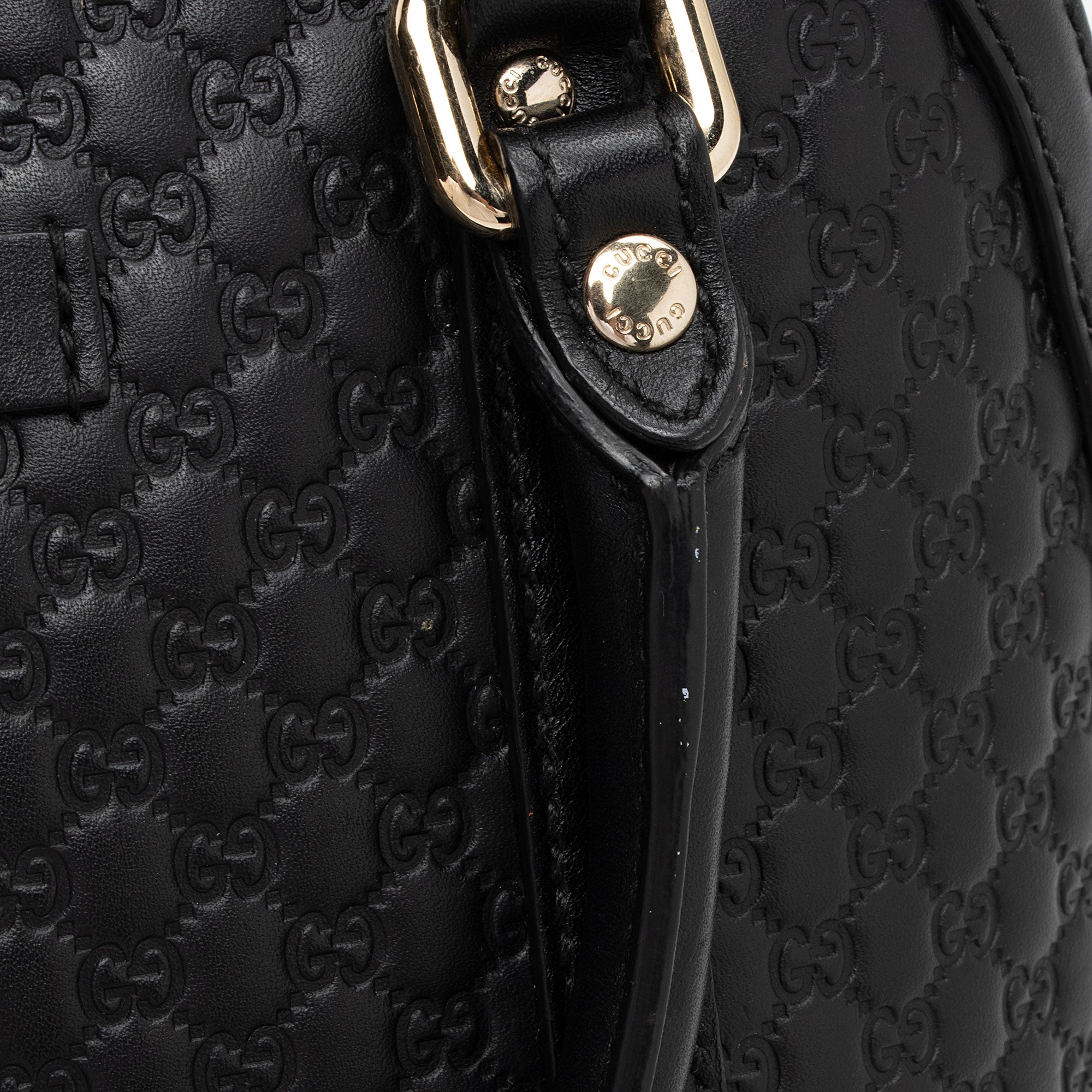 Gucci Microguccissima Leather Dome Small Satchel (SHF-54T71U)