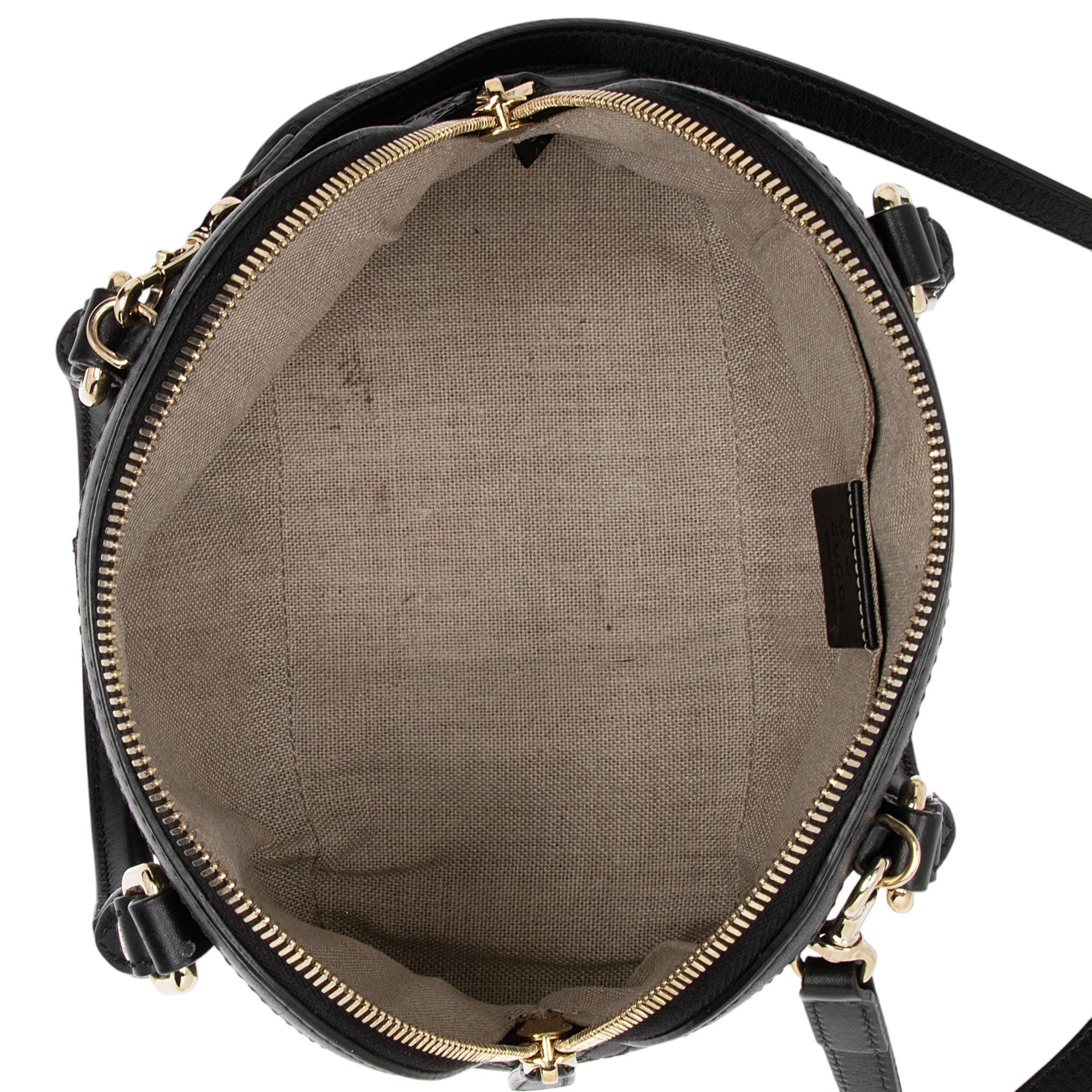 Gucci Microguccissima Leather Dome Small Satchel (SHF-54T71U)