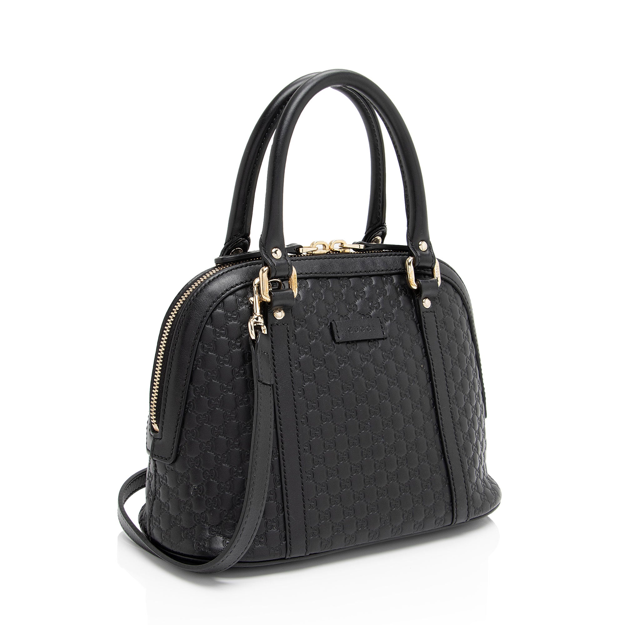 Gucci Microguccissima Leather Dome Small Satchel (SHF-54T71U)