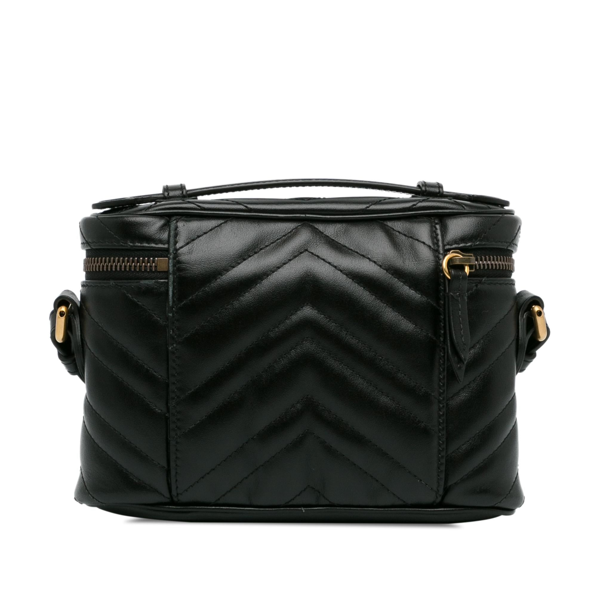 Gucci Mini GG Marmont Satchel (SHG-EaRuAN)