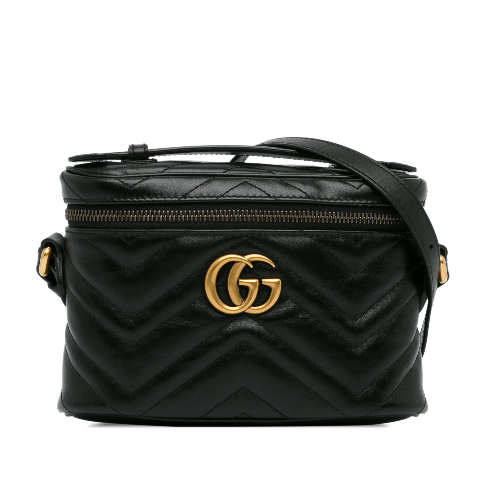 Gucci Mini GG Marmont Satchel (SHG-EaRuAN)
