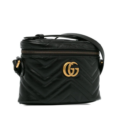 Gucci Mini GG Marmont Satchel (SHG-EaRuAN)