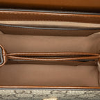 Gucci Mini GG Supreme Horsebit 1955 Satchel (SHG-SrwnA0)