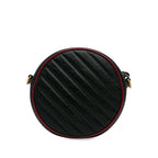 Gucci Mini Torchon GG Marmont Round Crossbody Bag (SHG-qSKdwn)