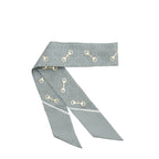 Gucci Silk Horsebit Twill Scarf (SHF-PsU738)