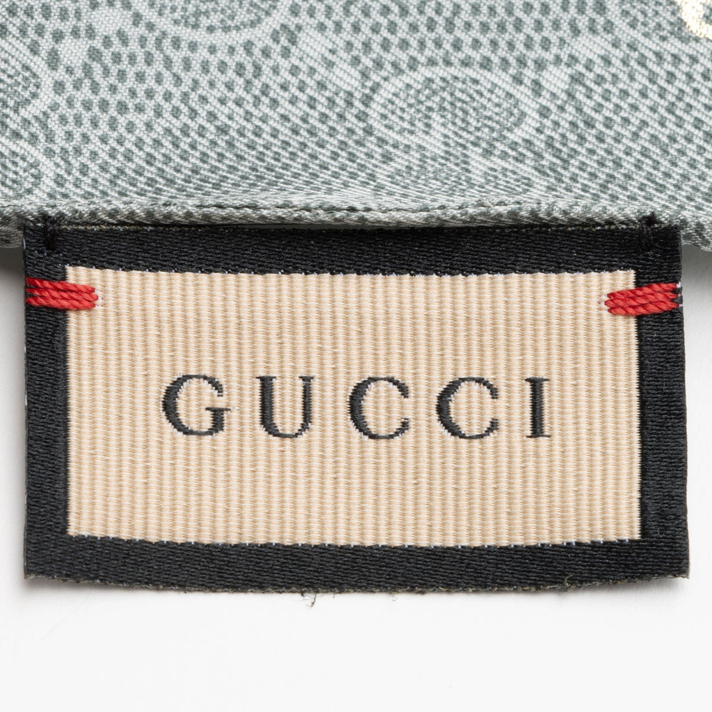Gucci Silk Horsebit Twill Scarf (SHF-PsU738)