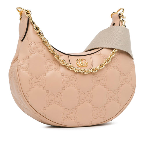 Gucci Small GG Matelasse Chain Satchel (SHG-vQqZPV)
