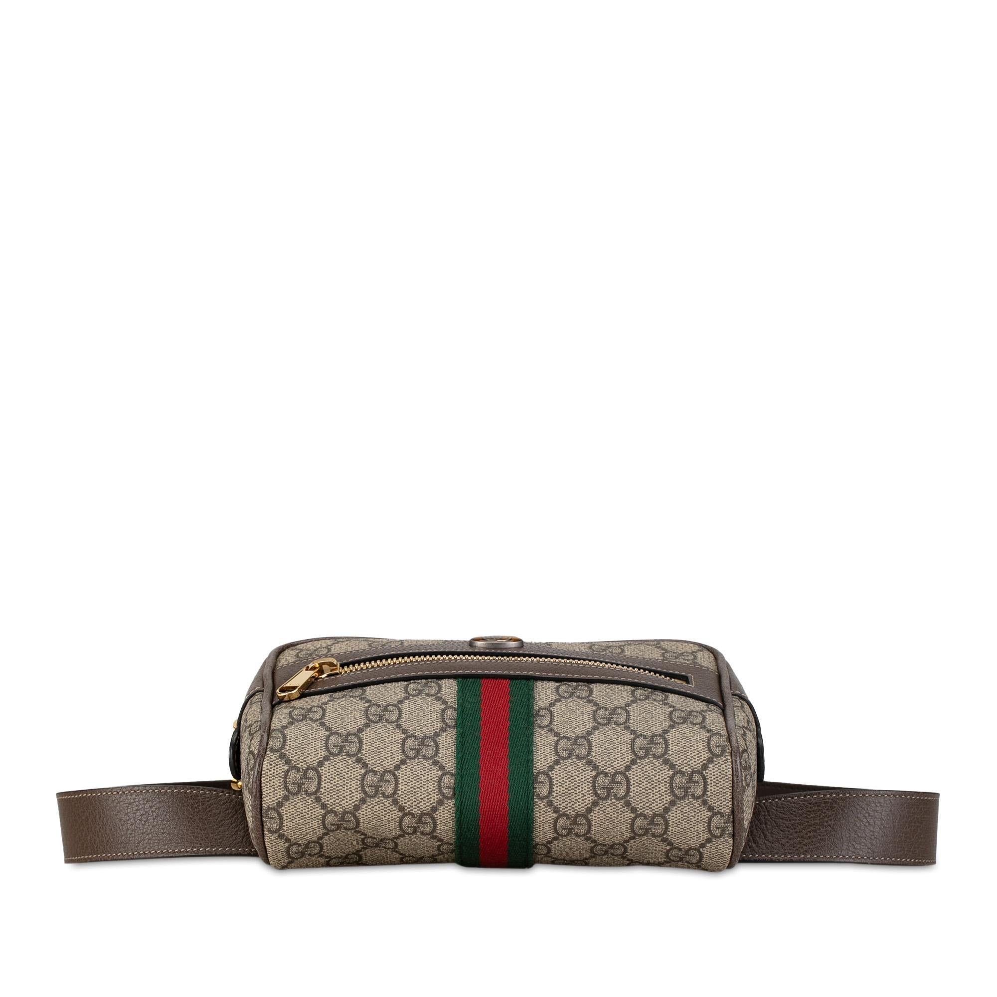 Gucci Small GG Supreme Ophidia Belt Bag (SHG-xNrXWM)