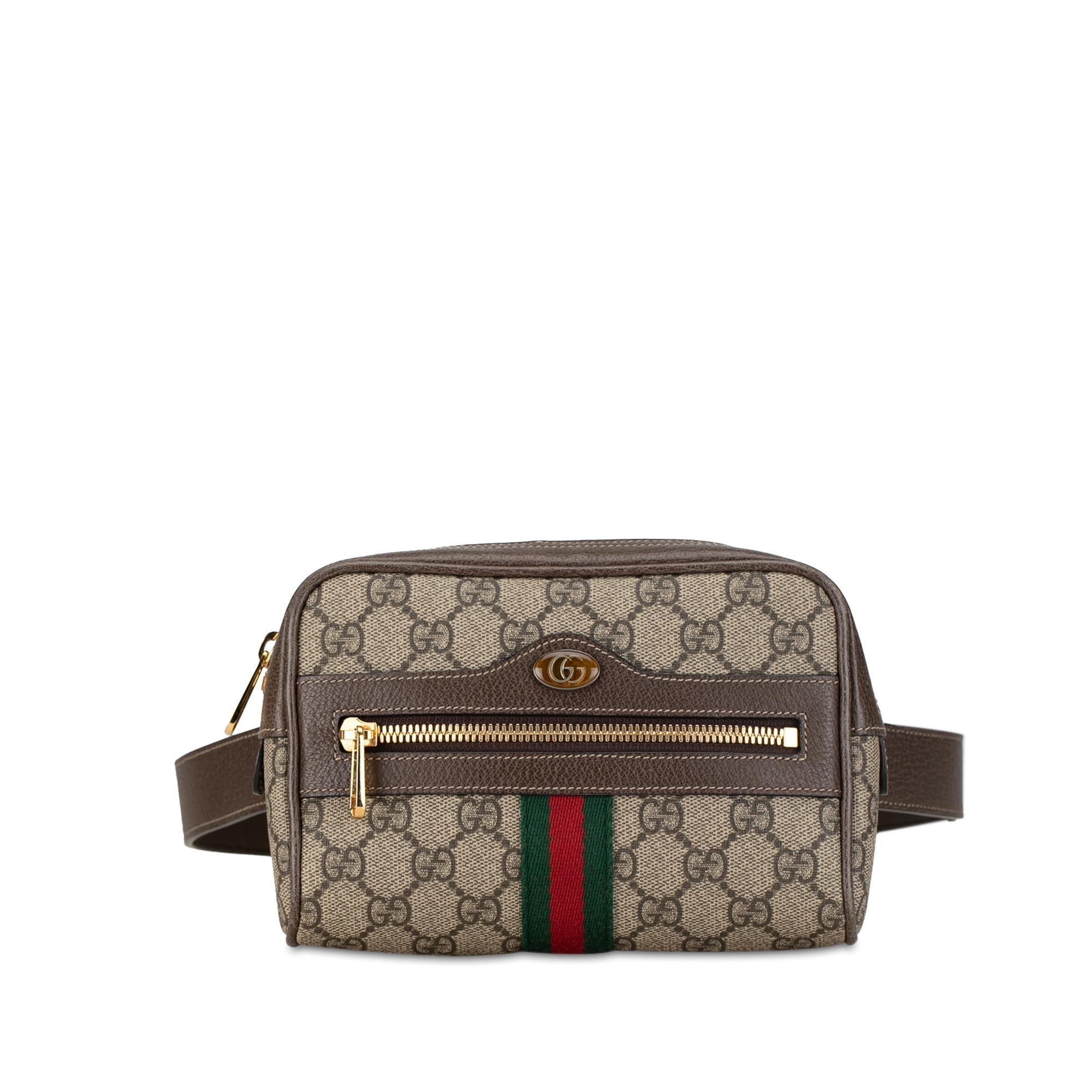 Gucci Small GG Supreme Ophidia Belt Bag (SHG-xNrXWM)