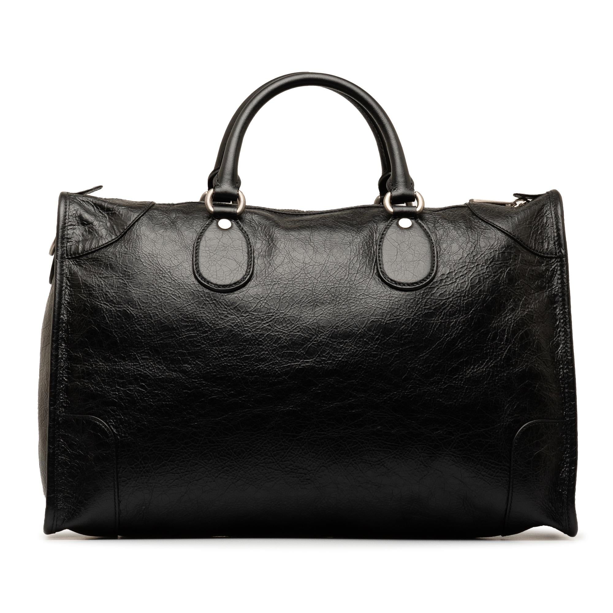 Gucci Soft Leather Morpheus Duffle Bag (SHG-nPa0C4)