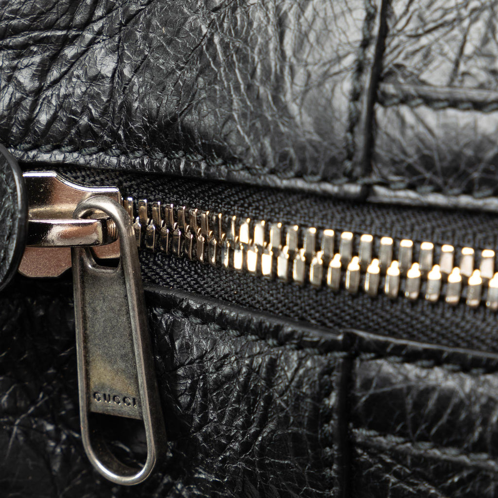 Gucci Soft Leather Morpheus Duffle Bag (SHG-nPa0C4)