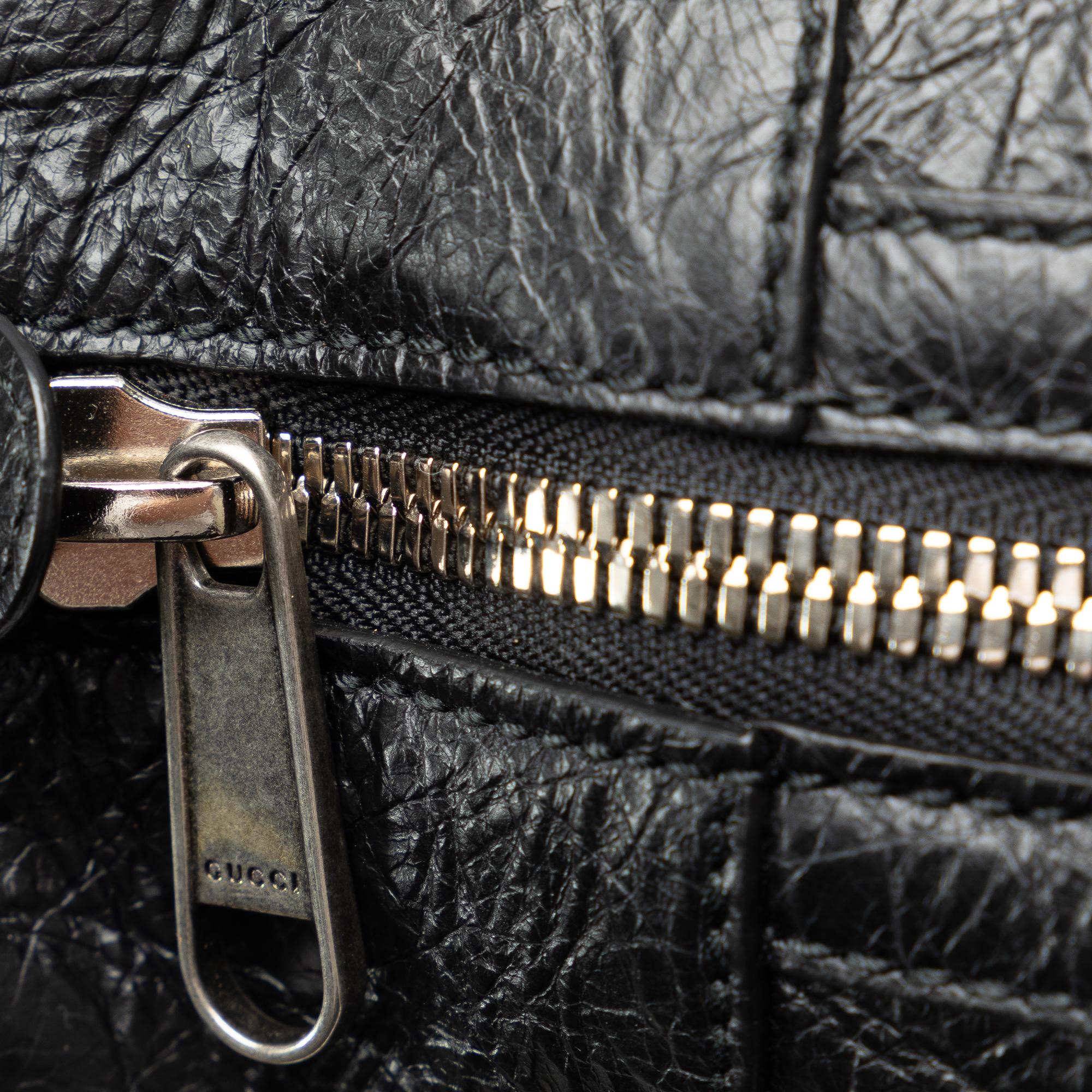 Gucci Soft Leather Morpheus Duffle Bag (SHG-nPa0C4)