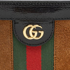 Gucci Suede Ophidia Small Shoulder Bag (SHF-1rb87i)