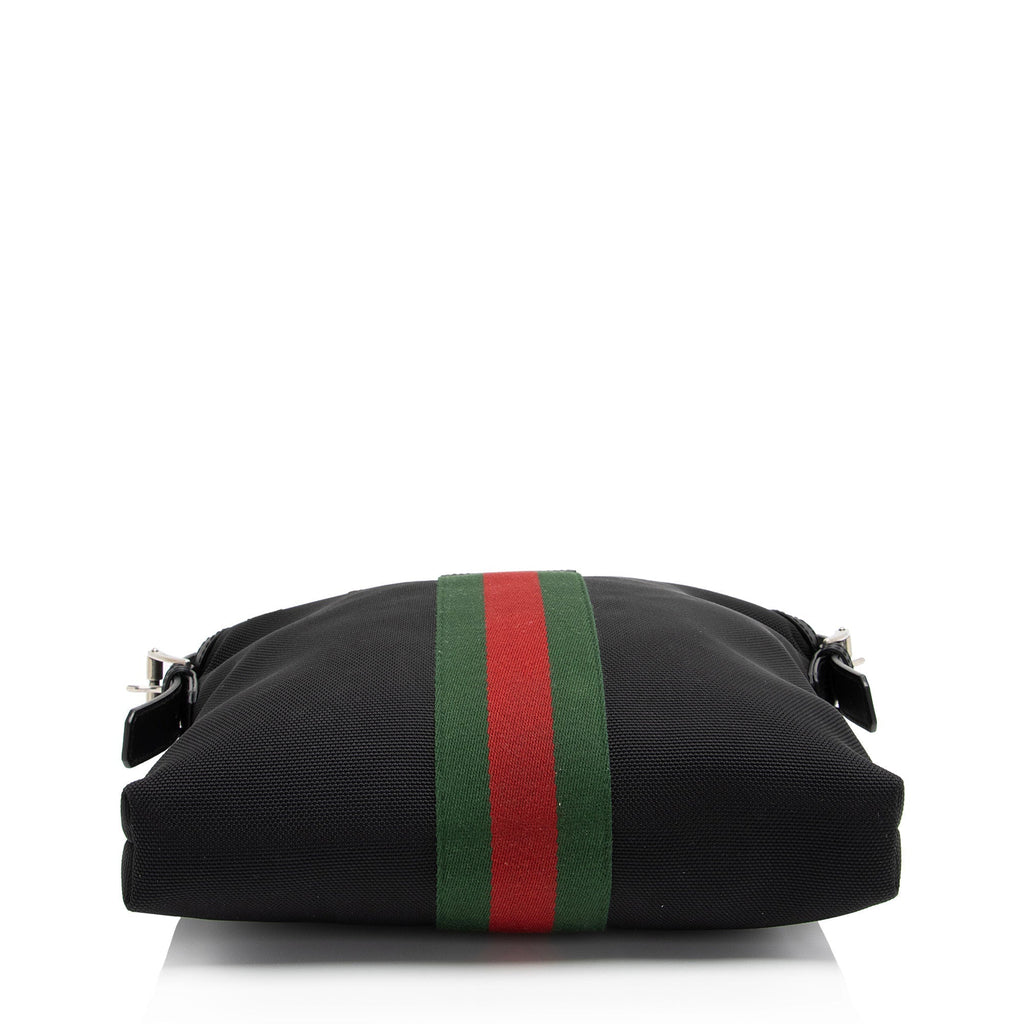 Gucci Techno Canvas Web Messenger (SHF-TvzLG9)