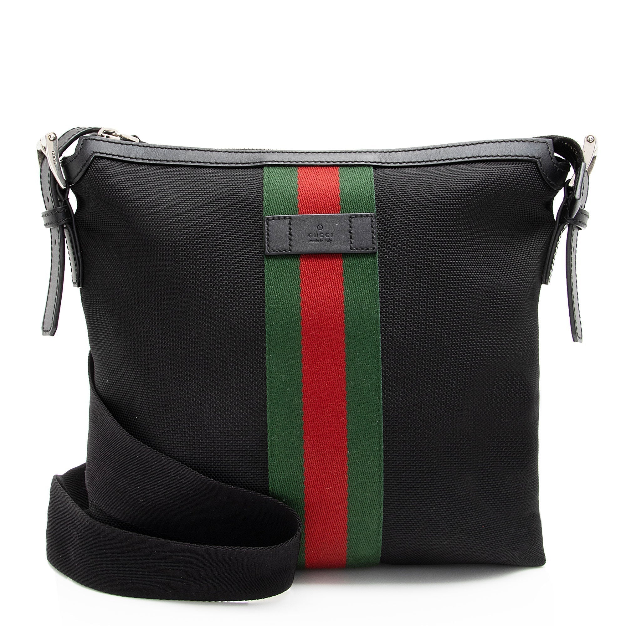 Gucci Techno Canvas Web Messenger (SHF-TvzLG9)