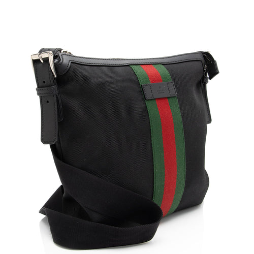 Gucci Techno Canvas Web Messenger (SHF-TvzLG9)