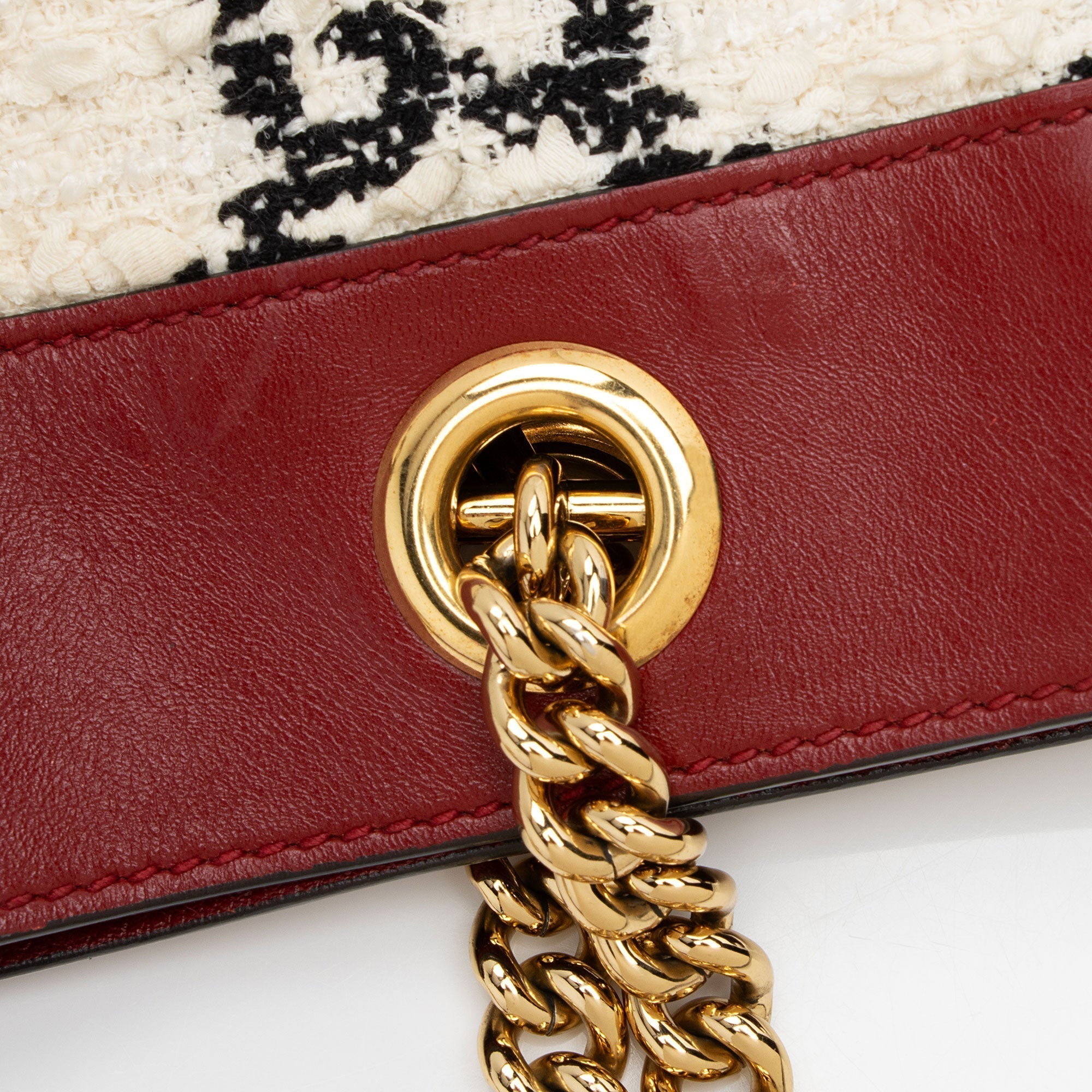 Gucci Tweed Rajah Large Tote (SHF-Ob1q73)