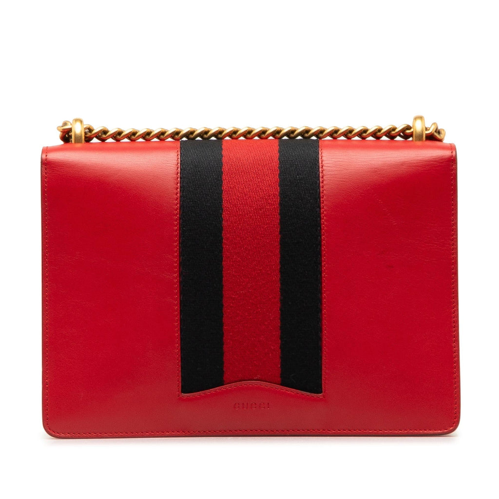 Gucci Web Peony Shoulder Bag (SHG-SqJUEA)