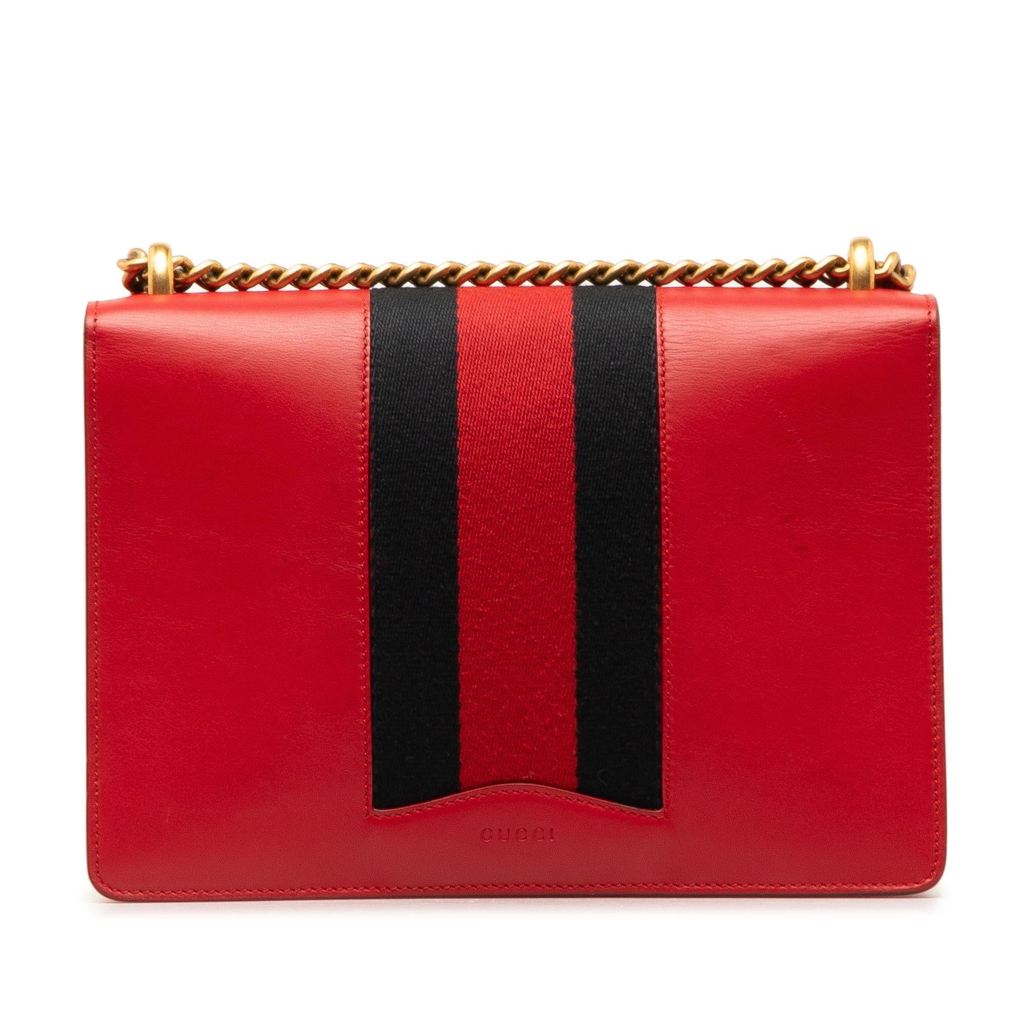 Gucci Web Peony Shoulder Bag (SHG-SqJUEA)