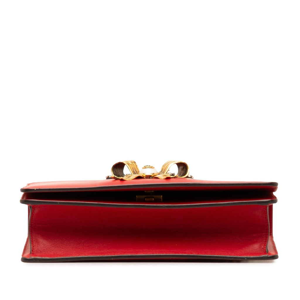 Gucci Web Peony Shoulder Bag (SHG-SqJUEA)
