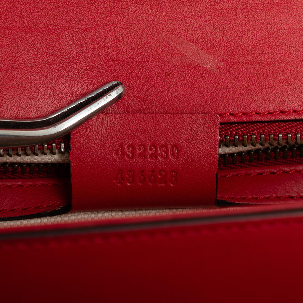 Gucci Web Peony Shoulder Bag (SHG-SqJUEA)