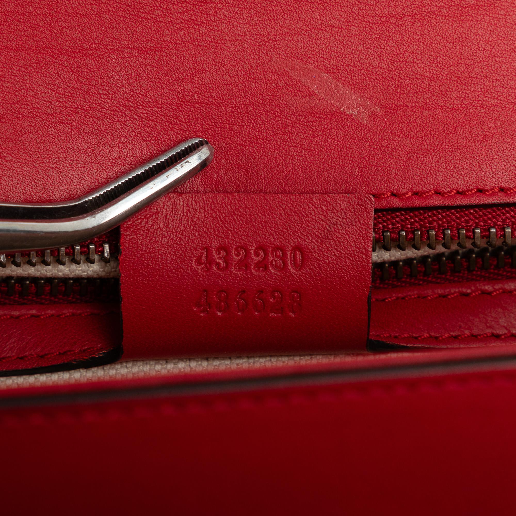 Gucci Web Peony Shoulder Bag (SHG-SqJUEA)