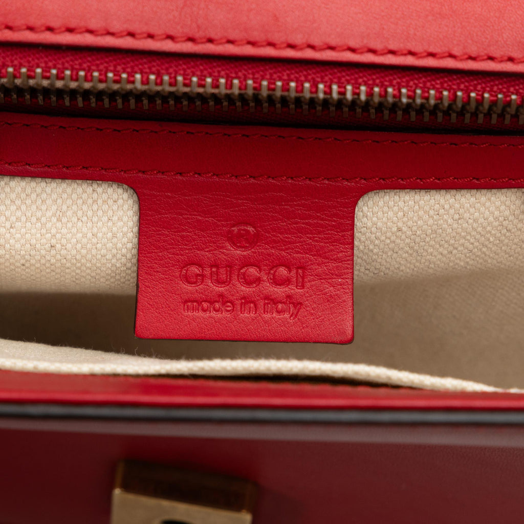 Gucci Web Peony Shoulder Bag (SHG-SqJUEA)