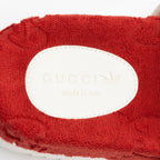 Gucci x Adidas GG Terry Cloth Platform Slides - Size 7 / 37 (SHF-z4xmaZ)
